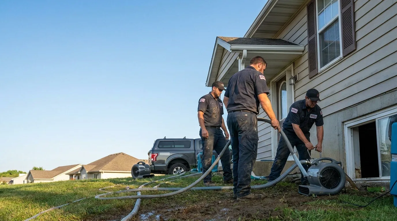 Water Removal in Sand Springs, OK near me